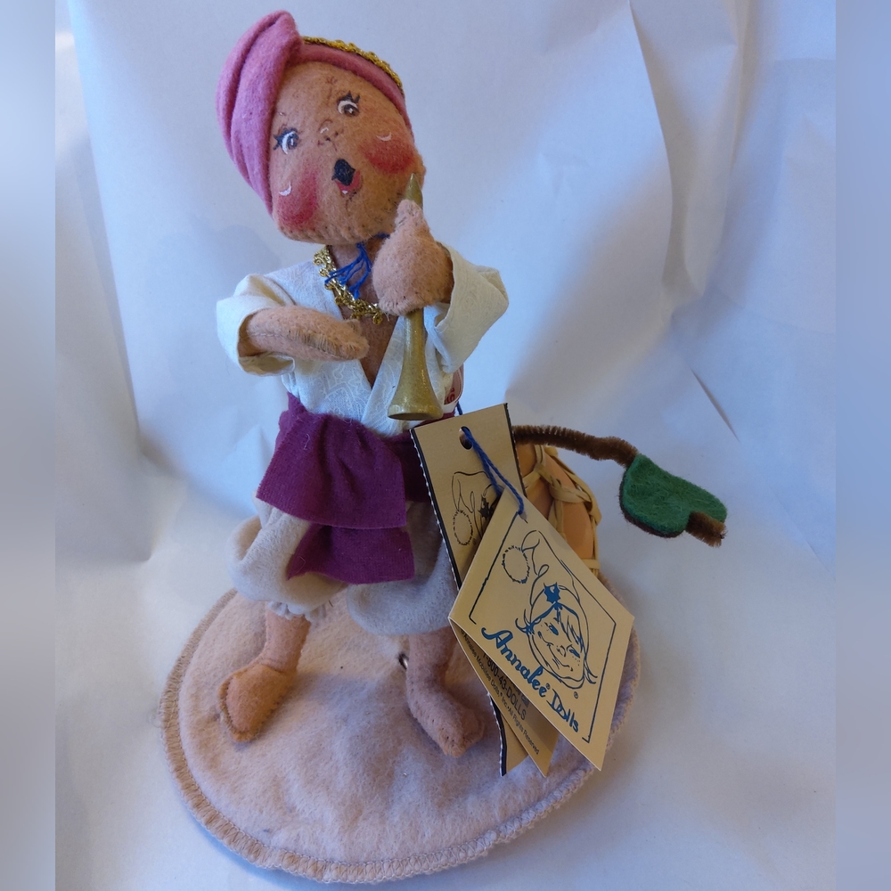 Vintage Annalee Snake Charmer 1995 Around the World with Tags